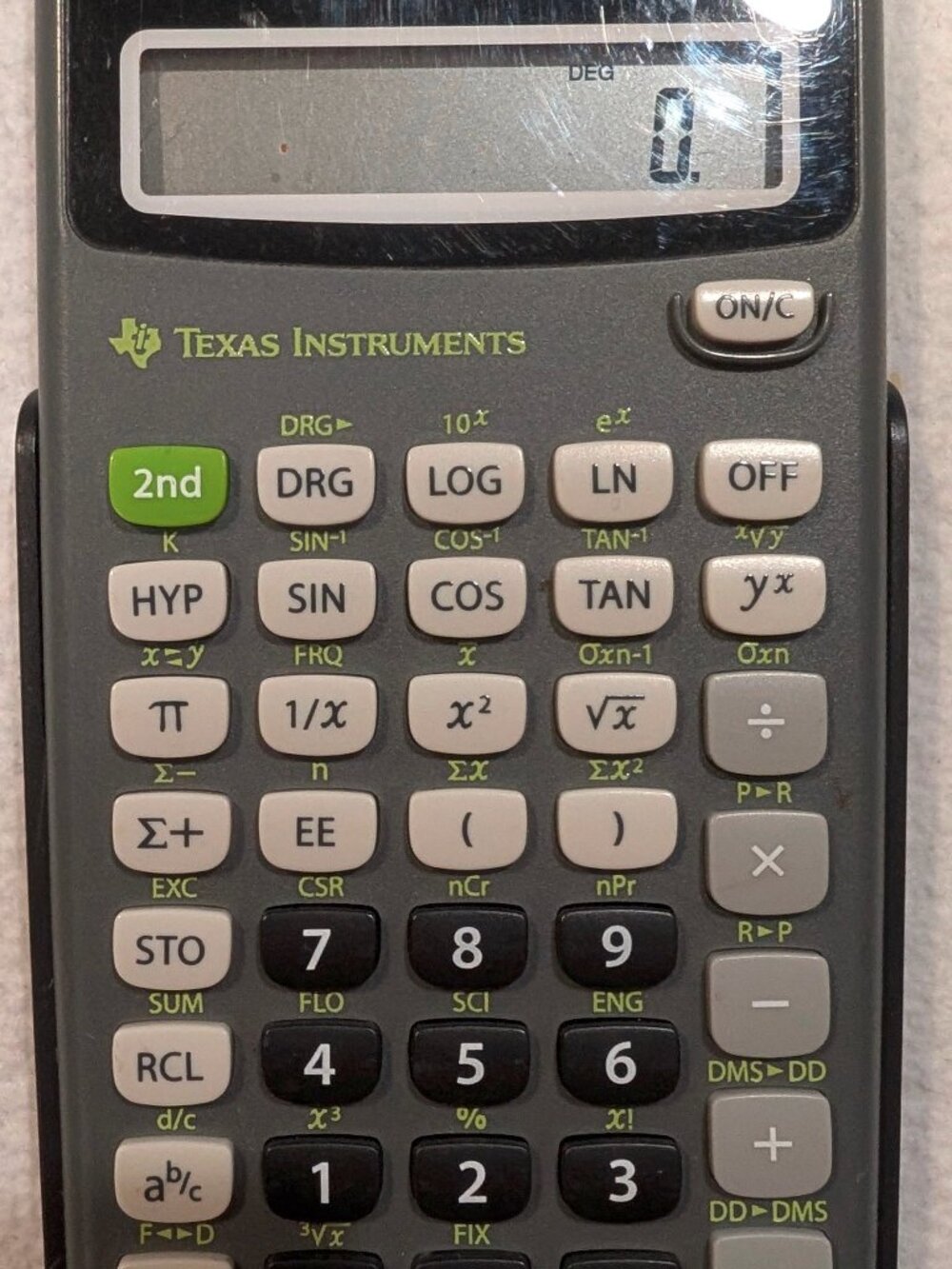 Texas Instruments TI-30Xa Scientific Calculator With Cover Tested - 1371